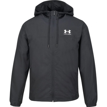 Under Armour Men's Sportstyle Water Resistant Wind Resistant Long Sleeve Windbreaker - Triple Black