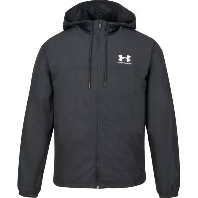 Under Armour Men's Sportstyle Water Resistant Wind Resistant Long Sleeve Windbreaker - Triple Black