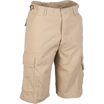 Mil-Tec Къси американски панталони BDU тип rip-stop, предварително изпирани в цвят каки (11402004)