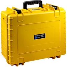 B&W Outdoor Case Type 6000 yellow padded 6000/Y/RPD