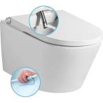 Sapho Veen Clean - Електронна тоалетна чиния, Rimless, SoftClose, бяла VE421 (VE421)