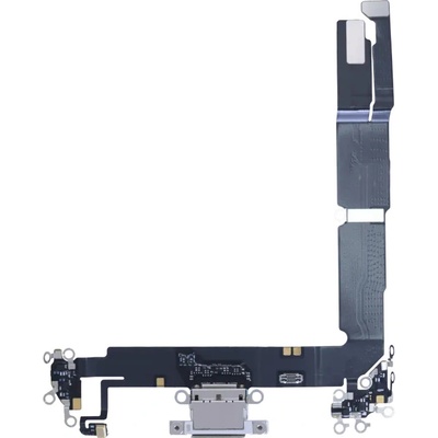 Nabíjací obvod + Flex kábel iPhone 16 Plus – biely – Genuine OEM IPH2301