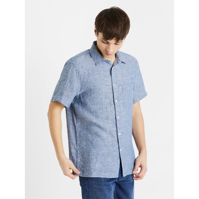 Celio Синя мъжка ленена риза Celio Damralin Celio | Sin | МЪЖЕ | S