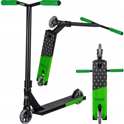NKD Rally V4 Stunt černá Lime Zelená