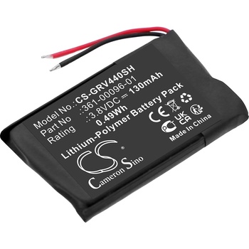 Cameron Sino Батерия за Garmin vivoactive 4S 40mm, 130 mAh, Li-Pol (CS-GRV440SH)