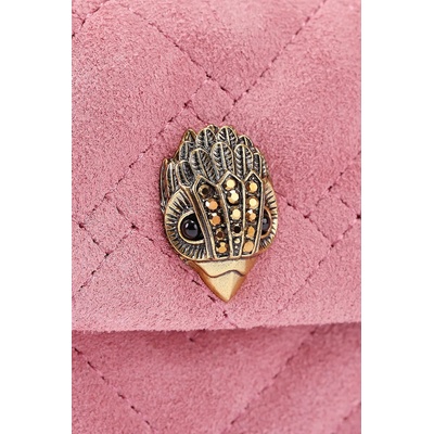 Kurt Geiger London Велурена чанта Kurt Geiger London Kensington (5365098209)