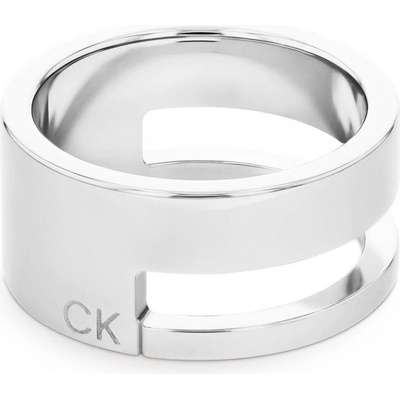 Calvin Klein Dámský ocelový prsten Geometric Essentials 35000680