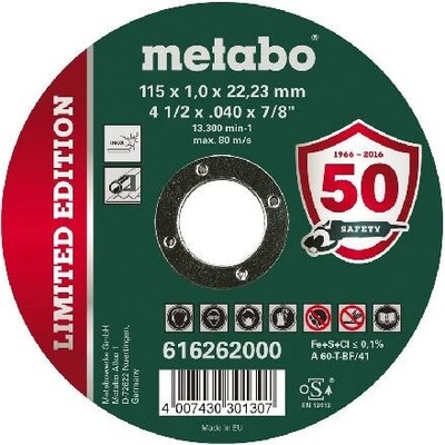 Metabo Rezný kotúč 115 x 22,23 mm 616262000