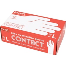 Paclan Contact Latexové jednorázové pudrované 100 ks