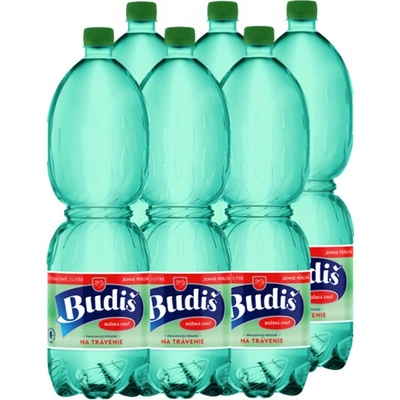 Budiš minerálna voda jemne perlivá 6 x 2 l