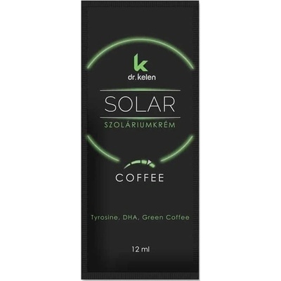 Dr.Kelen SunSolar Green Coffee samoopaľovací krém do solária 12 ml