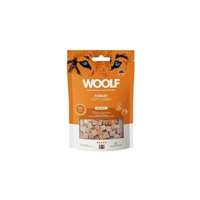 WOOLF pochoutka Soft Cubes Turkey 100 g