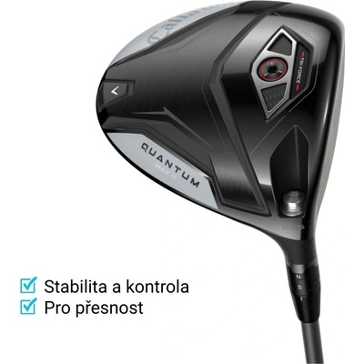 Callaway Quantum Max D Driver pravé 10,5° Regular