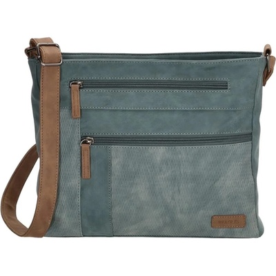 Beagles dvoubarevná crossbody kabelka na rameno "Melissa" modrá