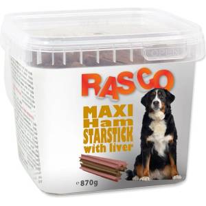 Rasco Снаксове rasco - макси шункова звезда с черен дроб, 700 г