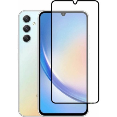 Picasee 3D ochranné tvrdené sklo s rámčekom pre Samsung Galaxy A56 5G A566B - čierné 508011