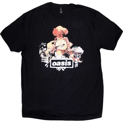 Oasis tričko Atomic Collage Black
