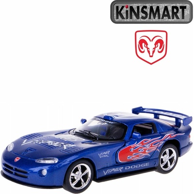 Kinsmart Dodge Viper GTS-R modrý 1:36