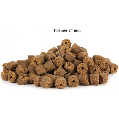 Krmiva Hulín Ryba s masem lisované za studena 24 mm 14,5 kg
