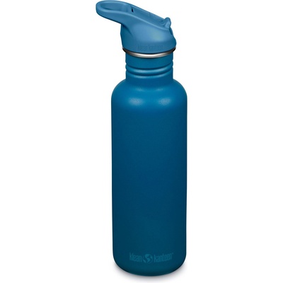 Klean Kanteen Classic 800 ml (w/Flip Seal Sport Cap) Цвят: син