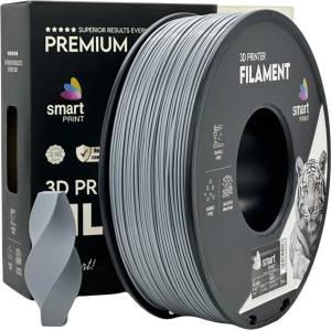 Smart Print FG-S10-E1, 3D филамент, ABS+, 1, 75mm, 1000g, Сребрист (Silver) (FG-S10-E1)