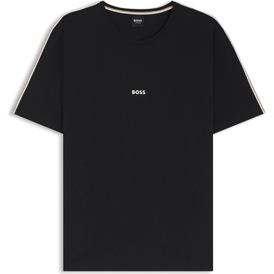 Boss Тениска Boss Men's Logo Crew Neck Short Sleeve T-Shirt - Black 001