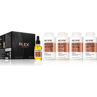 Revox PLEX Hair Rebuilding System Set for Salon & Home комплект за увредена и боядисана коса