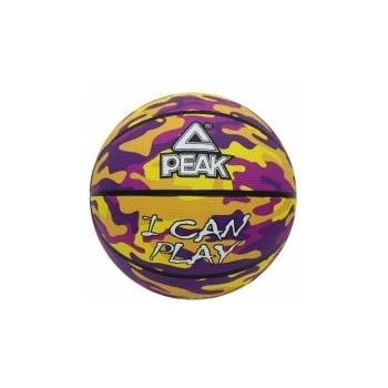 DALI Speakers Баскетболна Топка Peak Peak Camo Ball Жълт Лилав (Размер 5)