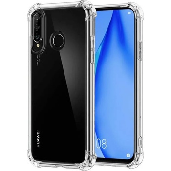 Huawei Anti Shock силиконов гръб за Huawei P40 Lite E/Y7P (2020), Прозрачен (3371)