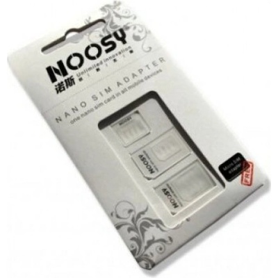 Adapter 3v1 microSIM/nanoSIM karty Noosy