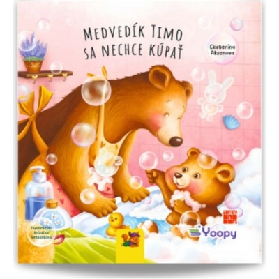 Medvedík Timo sa nechce kúpať
