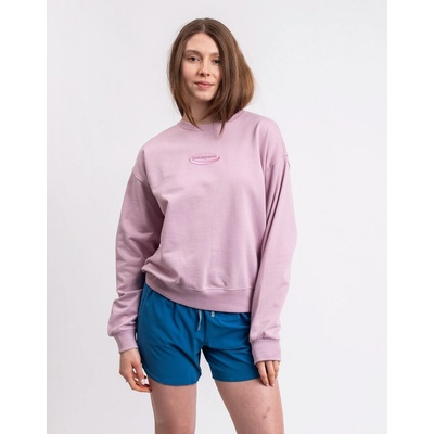 Patagonia W's '95 Oval Logo Daily Crew Quiet Violet