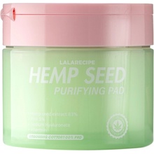 LALARECIPE Zklidňující polštářky na obličej Hemp Seed Purifying Pad - 220 ml / 70 ks