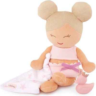 B-Toys Bábika plyšová do vane Lulla Baby Blonde Hair