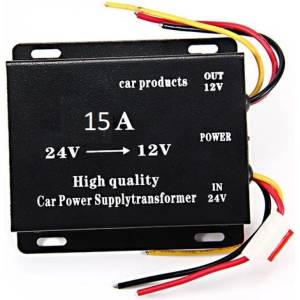 Smart Technology Трансформатор конвертор на напрежение от 24 v на 12 v dc 24-12 15А (dc 24-12 v 15А)