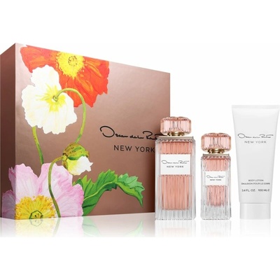 Oscar de la Renta New York EDP 100 ml + Oscar de la Renta New York EDP 30 ml + Oscar de la Renta New York telové mlieko 100 ml