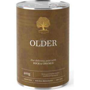 Essential Foods Essential Older Pate - пастет за възрастни кучета с патешко и пилешко 400 гр ESS74125
