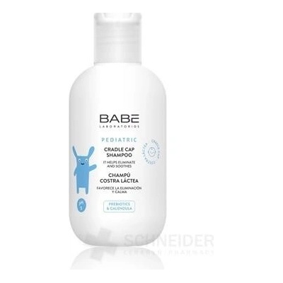 BABÉ DIEŤA Šampón na mliečne chrasty (Cradle Cap Shampoo, pH5) 200 ml