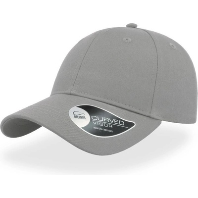 Atlantis Headwear Hit 6 panelová COT-33706003999 Šedá světlá