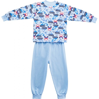 ESITO Chlapecké pyžamo Bagr tyrkysová