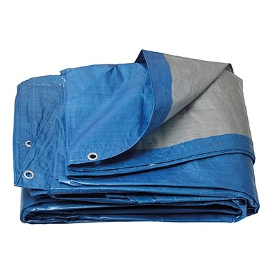 LEVIOR 25004 PE plachta okrúhla 120g/m² 4,1 4,5 m modro-strieborná