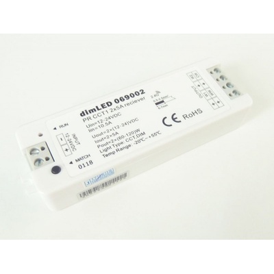 Přijímač dimLED PR CCT1 - dimLED přijímač PR CCT1 2x5A
