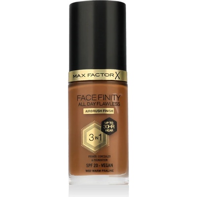 Max Factor Facefinity All Day Flawless SPF20 tekutý make-up s uv ochranou W89 Warm Praline 30 ml