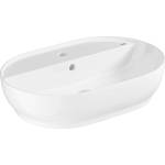 GROHE Essence - Мивка за плот 60х40 см, с преливник, с отвор за смесител, Алпийско бяло 103569SH00 (103569SH00)
