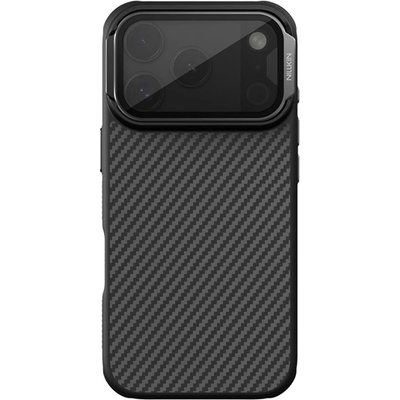 Nillkin iPhone 17 Pro NILLKIN CARBOPROP силиконов протектор за телефон, удароустойчив, карбонова шарка, ЧЕРЕН GP-176559 (GP-176559)