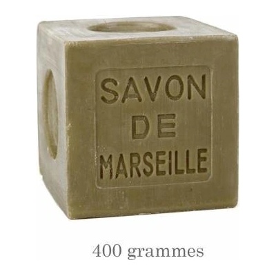 Marseilleské mýdlo olivové 400 g v plastovém přebalu – Zboží Mobilmania
