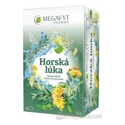 MEGAFYT Horská louka bylinná směs porcovaná 20 x 1,5 g