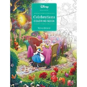 Disney Dreams Collection Thomas Kinkade Studios Celebrations Coloring Book (ISBN: 9781524893682)