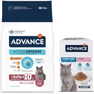 Advance Sterilized Senior +10 Chicken 10 kg