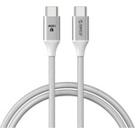 ORICO Кабел Orico CDX-100CC-WH, от USB C(м) към USB C(м), 1m, бял (CDX-100CC-WH)